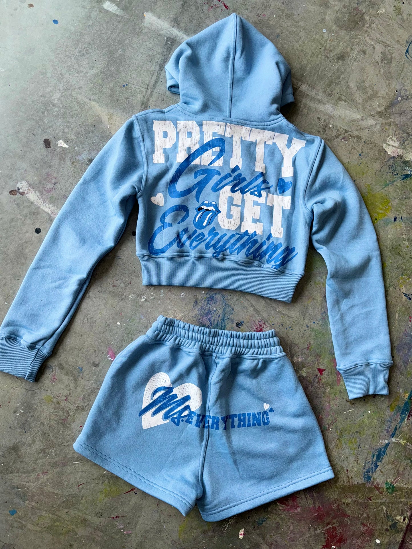Ms. Everything Cropped Short Set