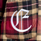 Red Gemstone Flannel