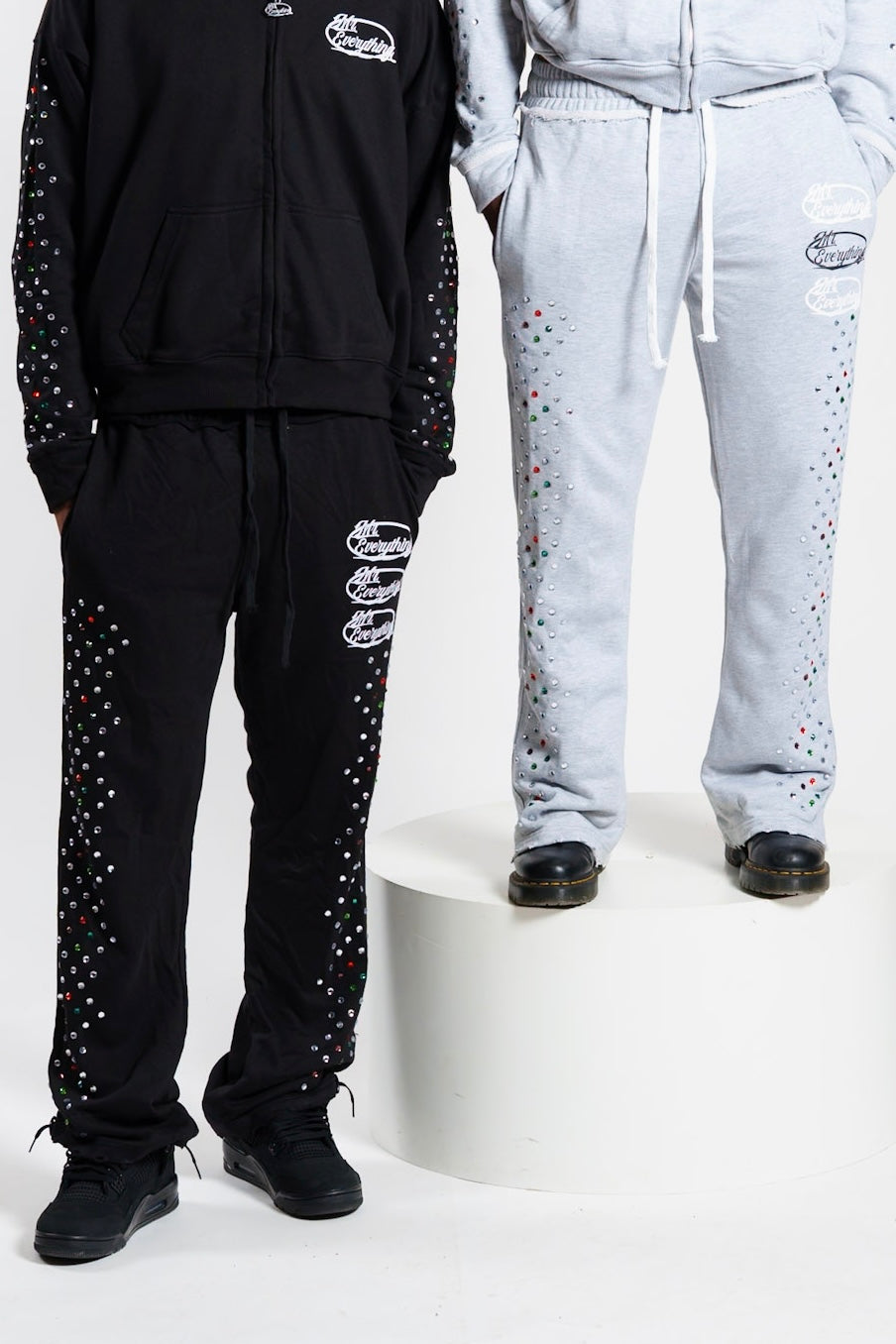 Black Gemstone Sweats