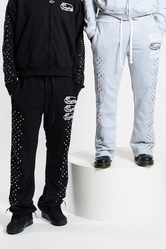 Black Gemstone Sweats