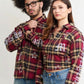 Red Gemstone Flannel