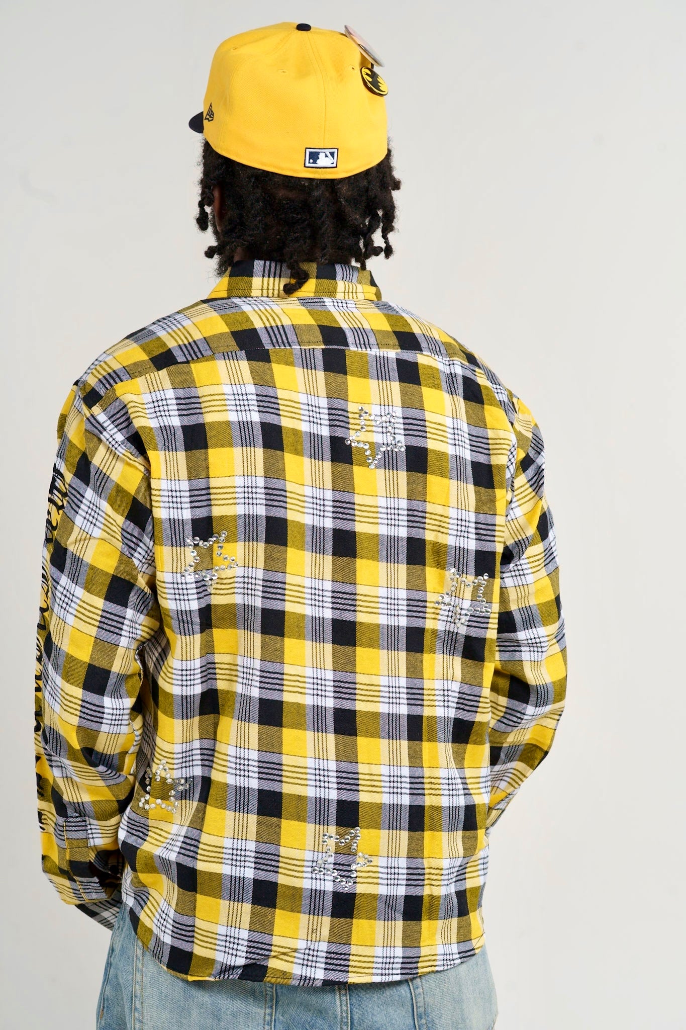 Yellow Gemstone Flannel