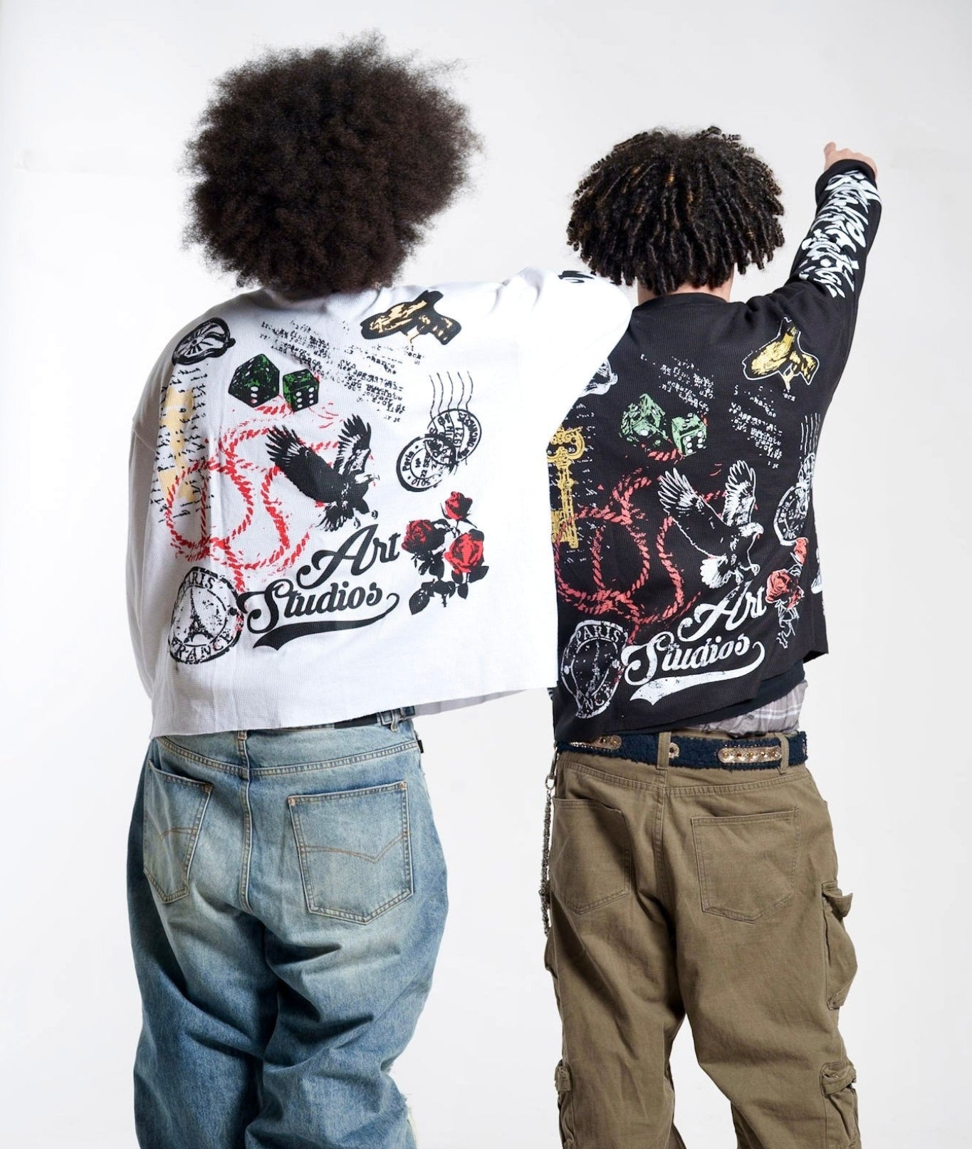 Black Graphic Art Thermal