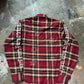 Red Gemstone Flannel