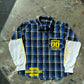 Blue "FOYOS" Flannel