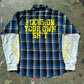 Blue "FOYOS" Flannel