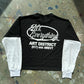 Black Thermal Sleeve Tee